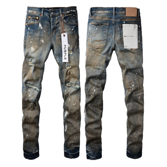 PURPLE  Fashion Jeans 9012